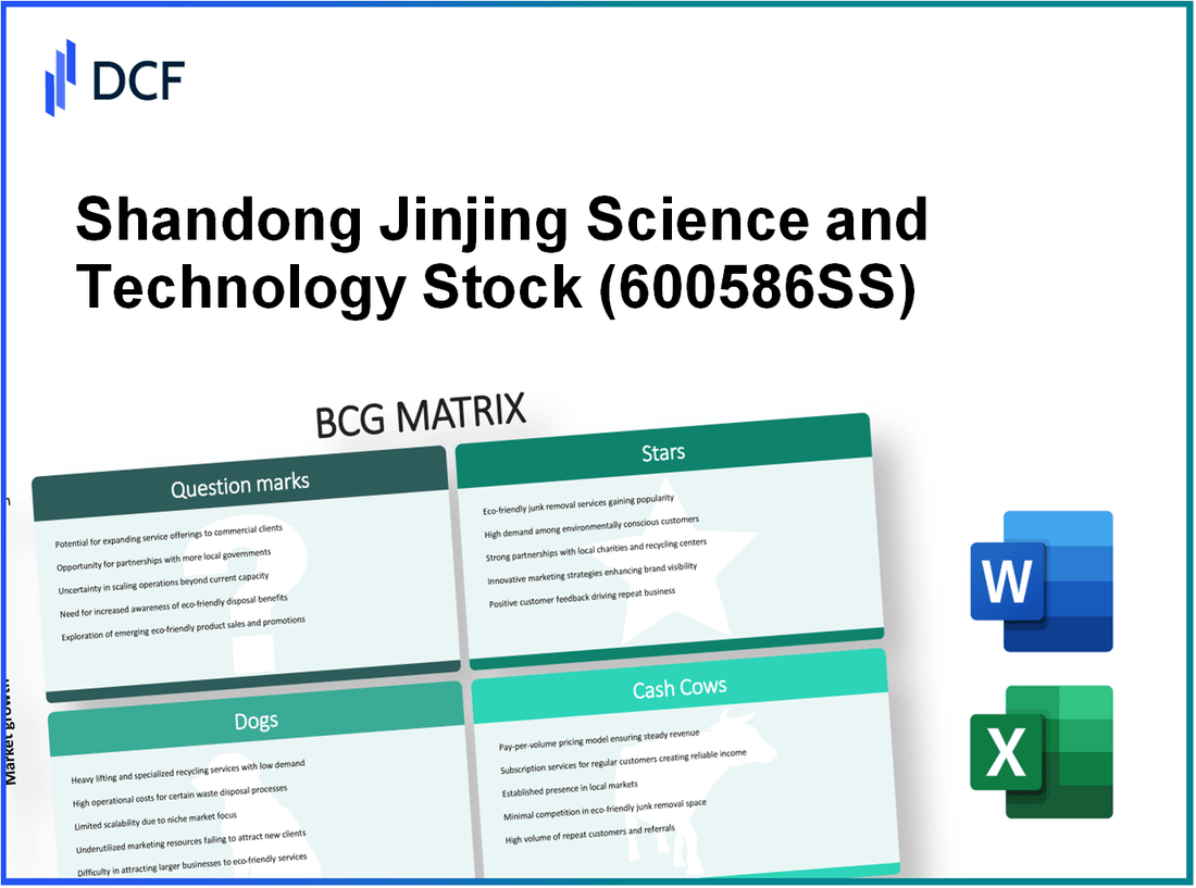 Shandong Jinjing Science and Technology Stock Co., Ltd. (600586.SS): BCG Matrix