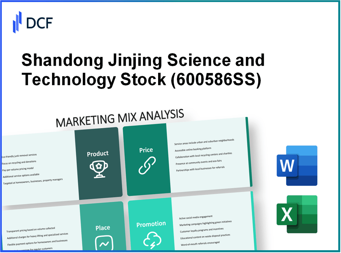 Shandong Jinjing Science and Technology Stock Co., Ltd. (600586.SS): Marketing Mix Analysis