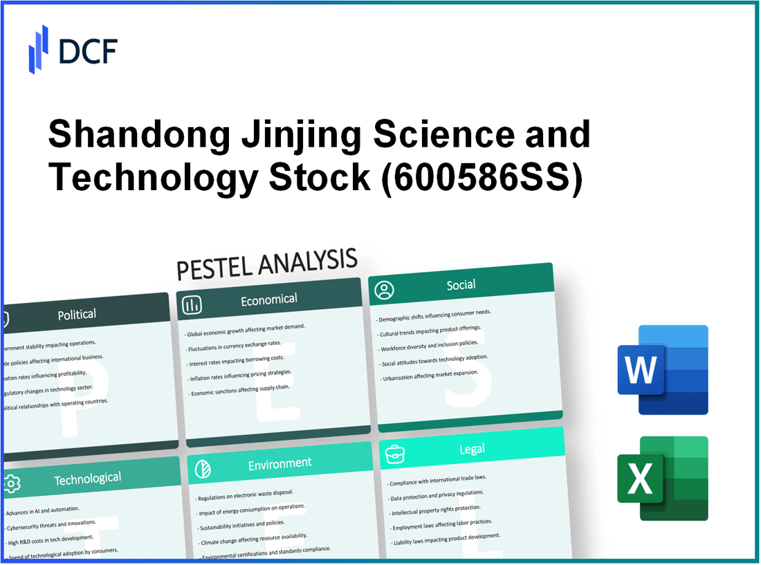 Shandong Jinjing Science and Technology Stock Co., Ltd. (600586.SS): PESTEL Analysis