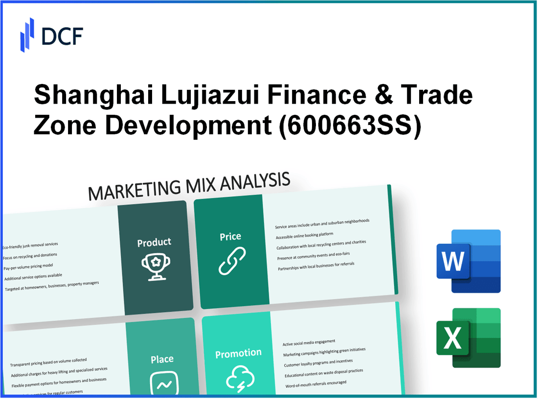 Shanghai Lujiazui Finance & Trade Zone Development Co., Ltd. (600663.SS): Marketing Mix Analysis