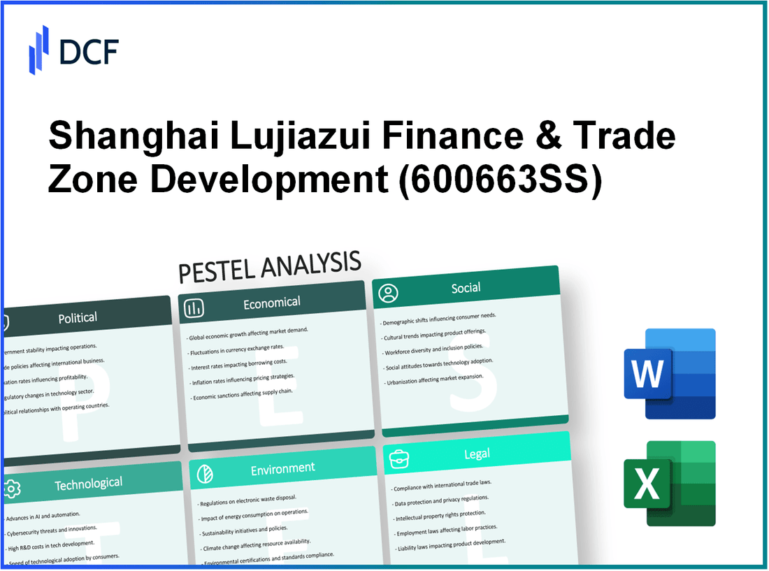 Shanghai Lujiazui Finance & Trade Zone Development Co., Ltd. (600663.SS): PESTEL Analysis
