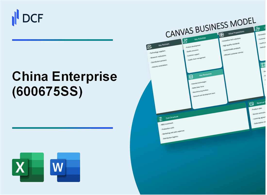 China Enterprise Company Limited (600675.SS): Canvas Business Model