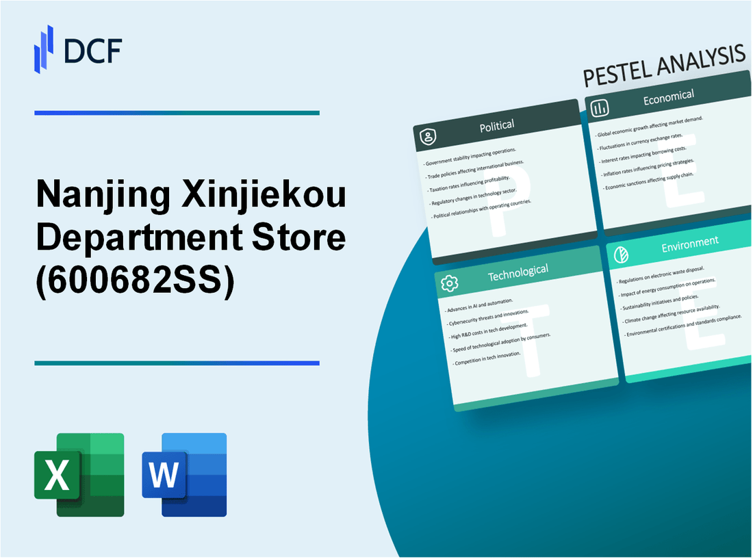 Nanjing Xinjiekou Department Store Co., Ltd. (600682.SS): PESTEL Analysis