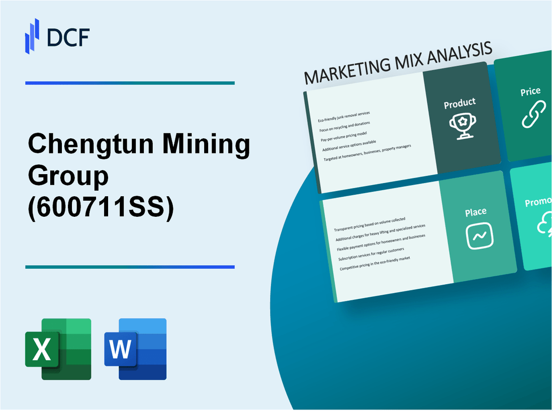 Chengtun Mining Group Co., Ltd. (600711.SS): Marketing Mix Analysis