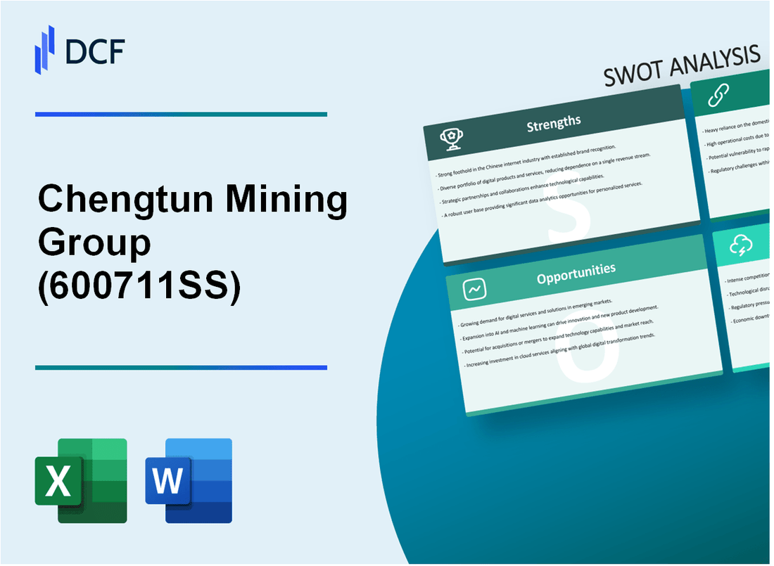 Chengtun Mining Group Co., Ltd. (600711.SS): SWOT Analysis