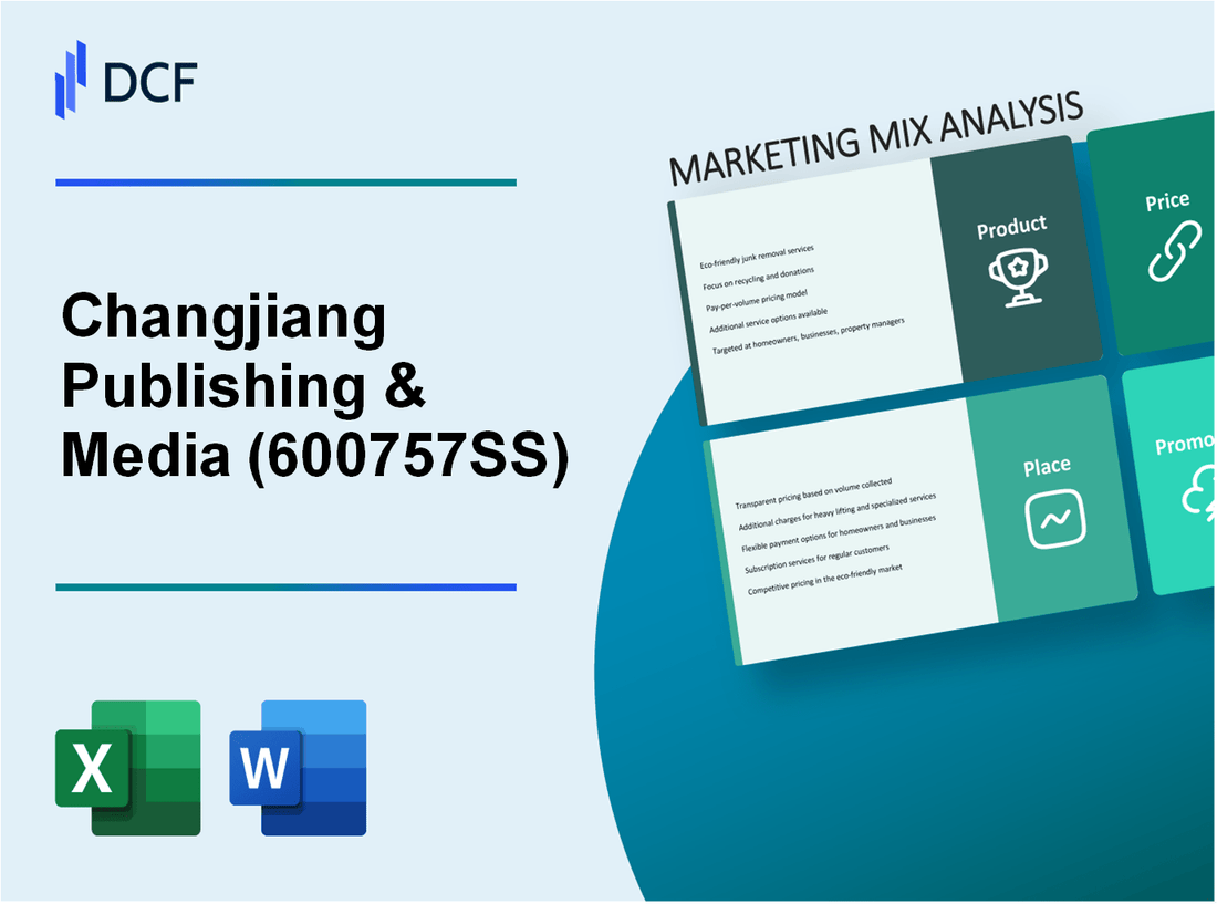 Changjiang Publishing & Media Co.,Ltd (600757.SS): Marketing Mix Analysis