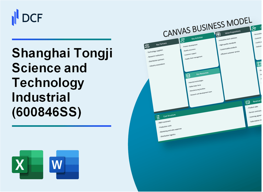 Shanghai Tongji Science&Technology Industrial Co.,Ltd (600846.SS): Canvas Business Model