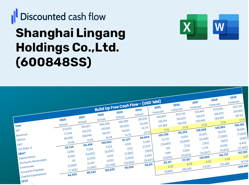 Shanghai Lingang Holdings Co.,Ltd. (600848SS) DCF Valuation