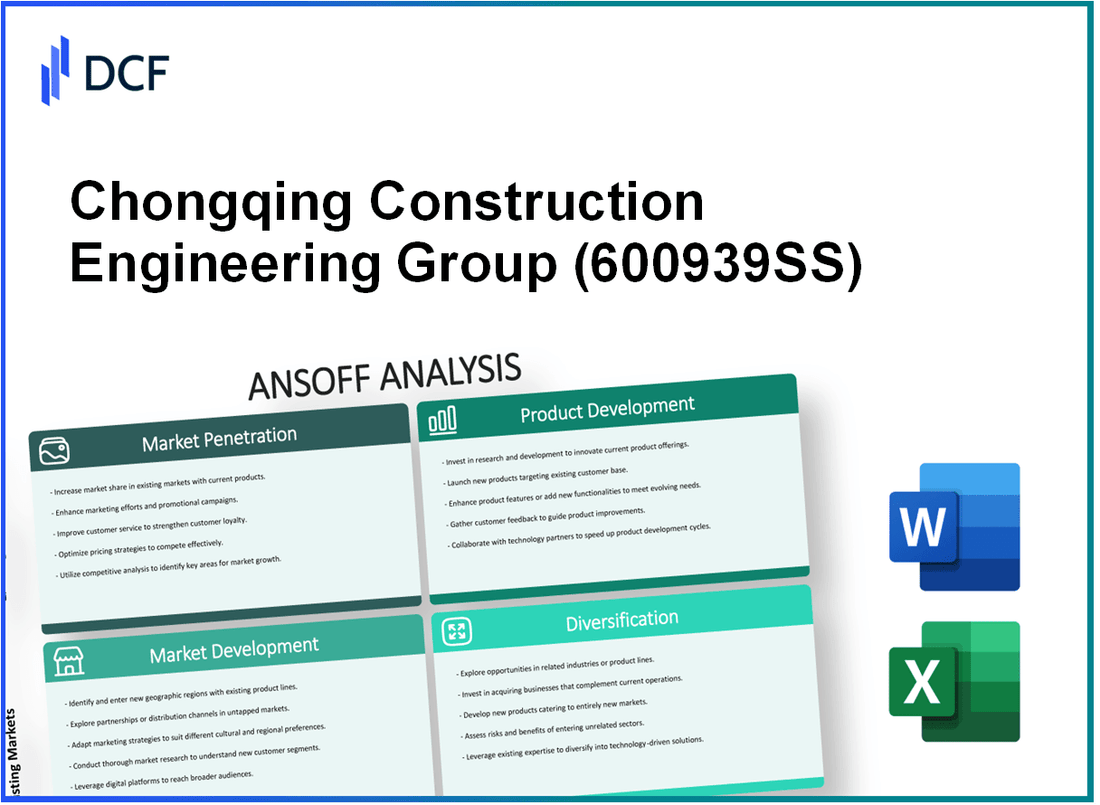 Chongqing Construction Engineering Group Corporation Limited (600939.SS): Ansoff Matrix