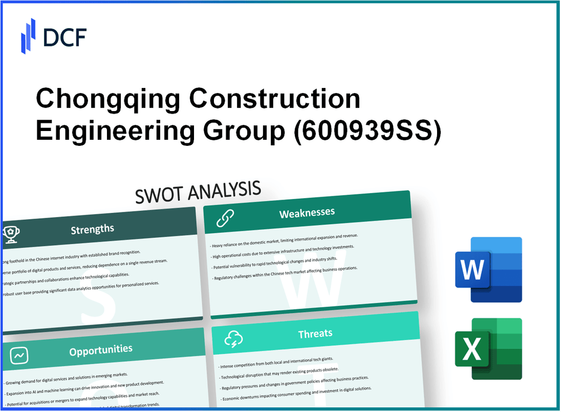 Chongqing Construction Engineering Group Corporation Limited (600939.SS): SWOT Analysis