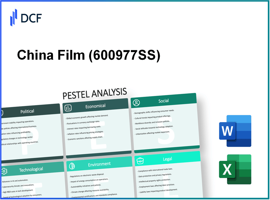 China Film Co.,Ltd. (600977.SS): PESTEL Analysis