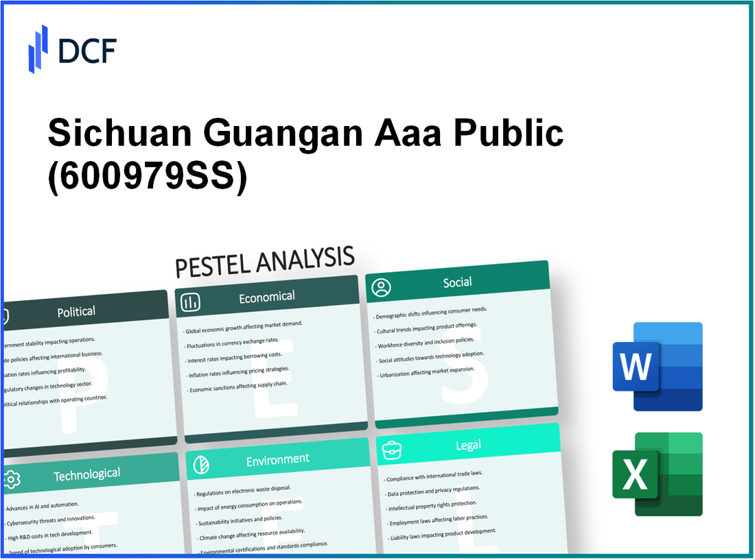 Sichuan Guangan Aaapublic Co.,Ltd (600979.SS): PESTEL Analysis