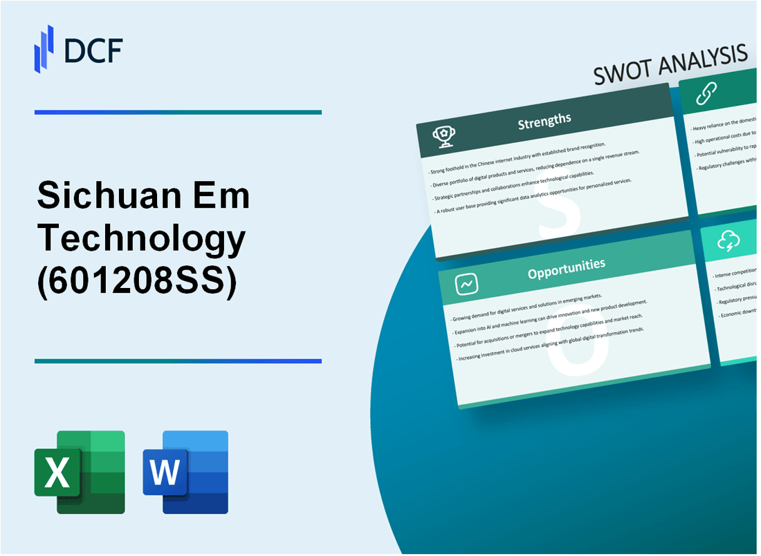 Sichuan Em Technology Co., Ltd. (601208.SS): SWOT Analysis