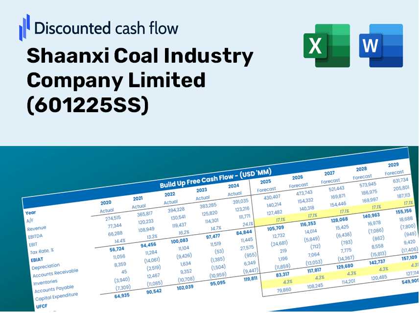 Shaanxi Coal Industry Company Limited (601225SS) DCF Valuation