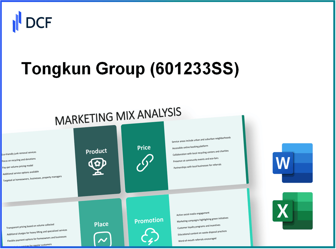 Tongkun Group Co., Ltd. (601233.SS): Marketing Mix Analysis