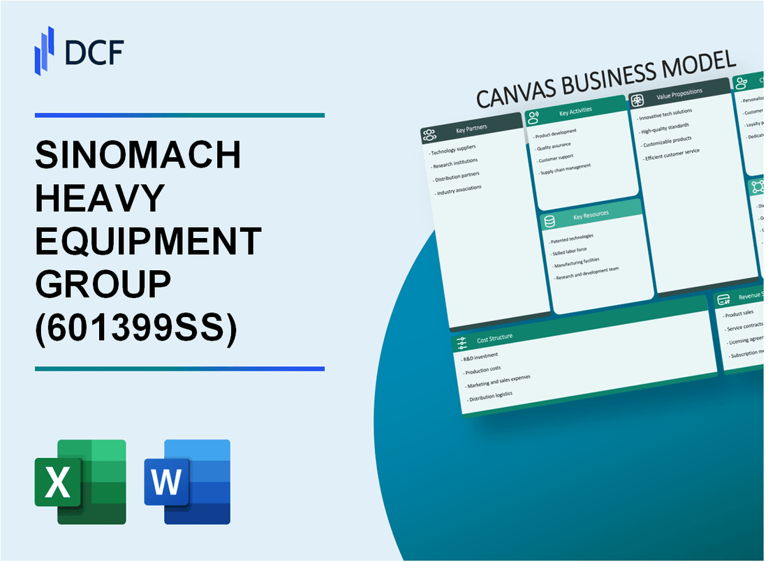 SINOMACH HEAVY EQUIPMENT GROUP CO.,LTD (601399.SS): Canvas Business Model