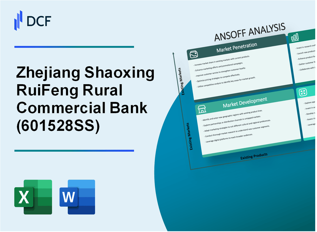 Zhejiang Shaoxing RuiFeng Rural Commercial Bank Co.,Ltd (601528.SS): Ansoff Matrix