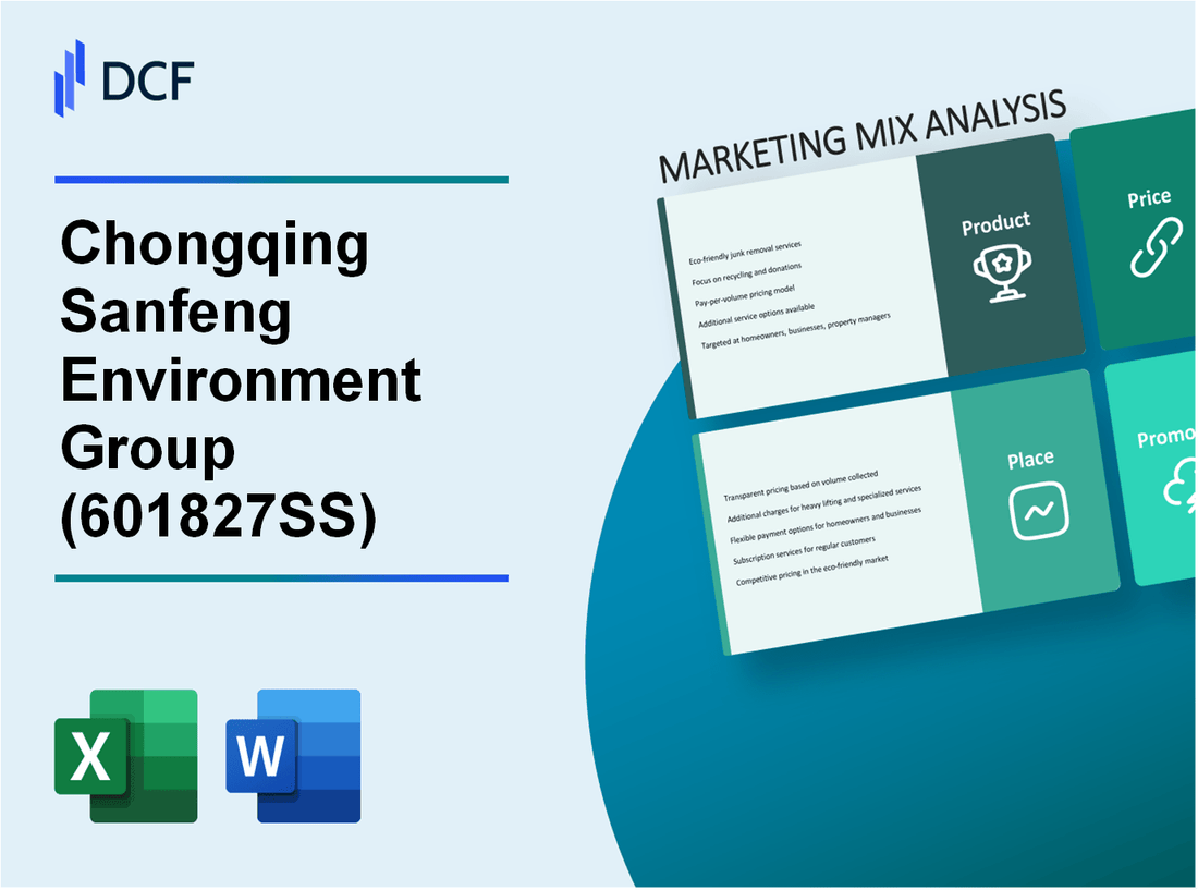 Chongqing Sanfeng Environment Group Corp., Ltd. (601827.SS): Marketing Mix Analysis