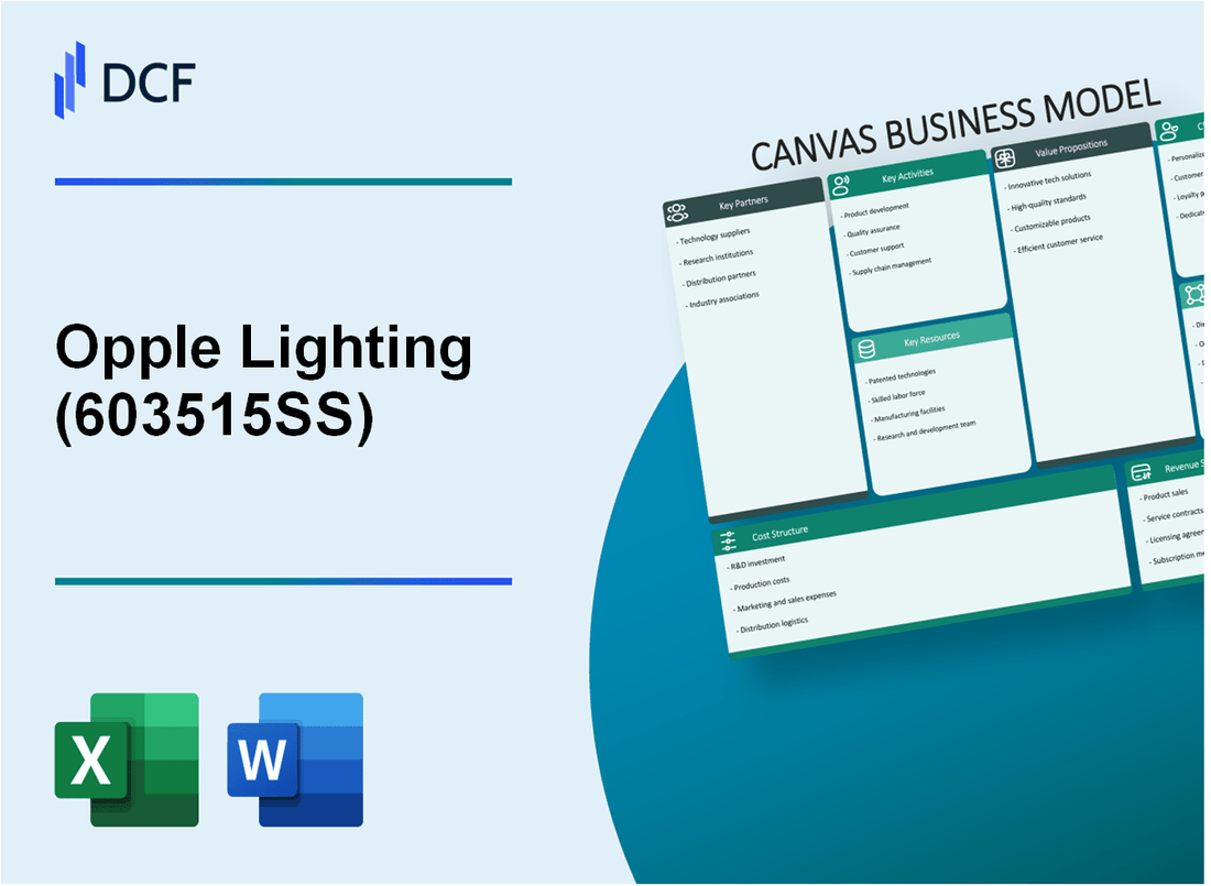 Opple Lighting Co.,LTD (603515.SS): Canvas Business Model