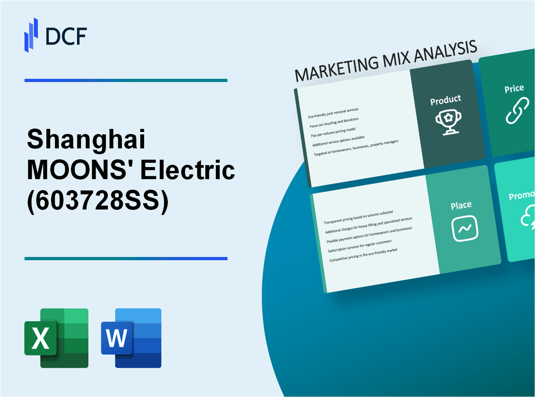 Shanghai MOONS' Electric Co.,Ltd. (603728.SS): Marketing Mix Analysis
