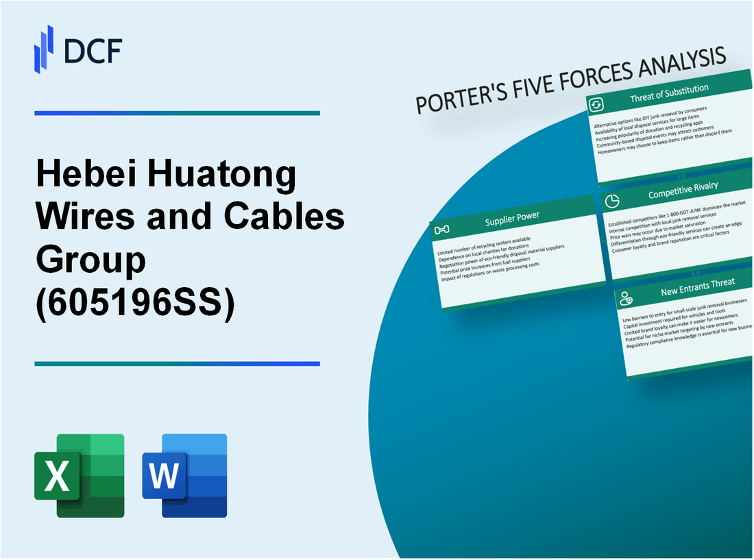 Hebei Huatong Wires and Cables Group (605196.SS): Porter's 5 Forces Analysis