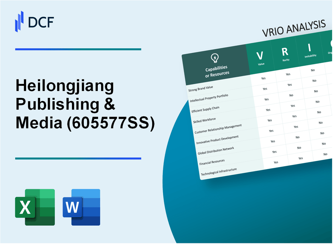 Heilongjiang Publishing & Media Co., Ltd. (605577.SS): VRIO Analysis