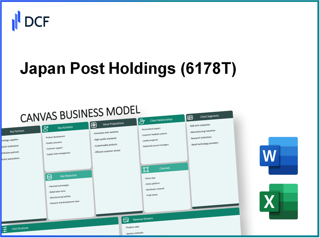 Japan Post Holdings Co., Ltd. (6178.T): Canvas Business Model