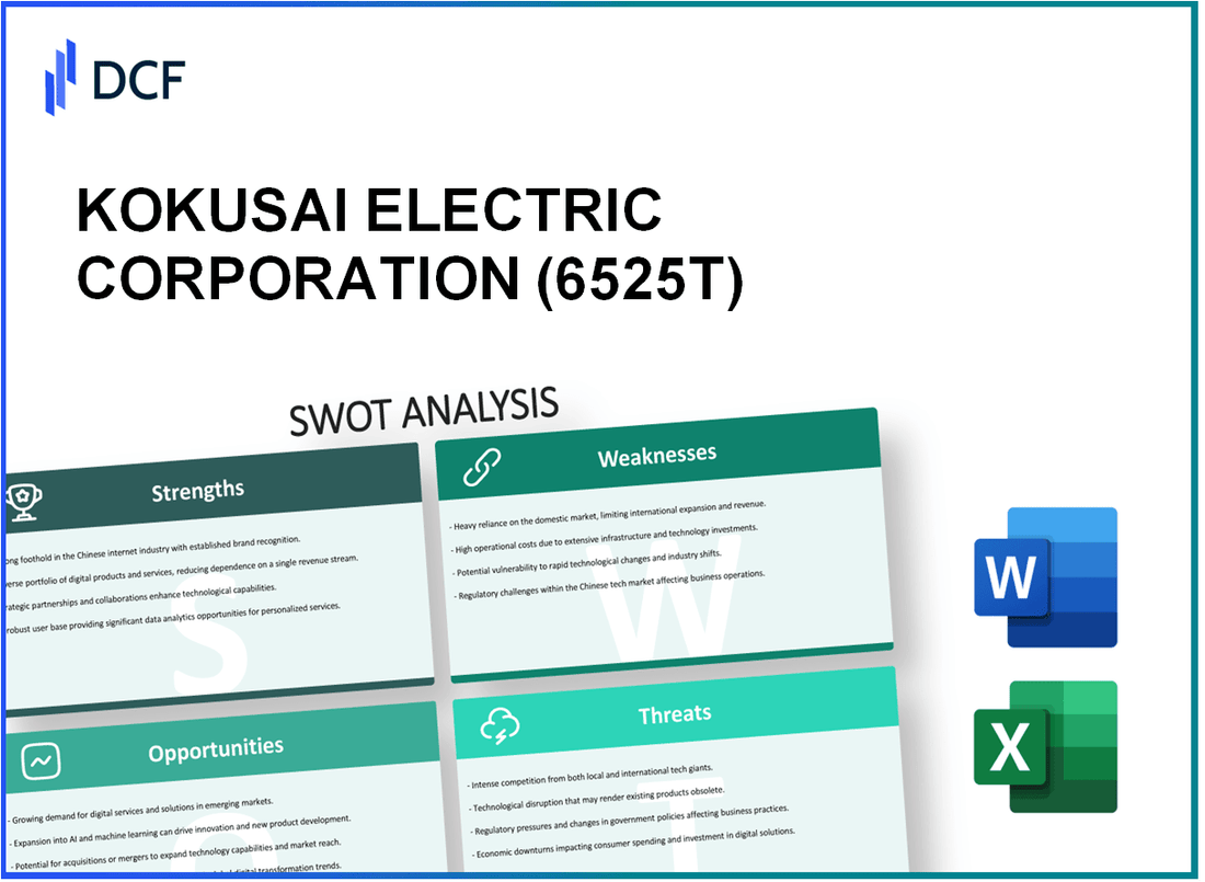 KOKUSAI ELECTRIC CORPORATION (6525.T): SWOT Analysis