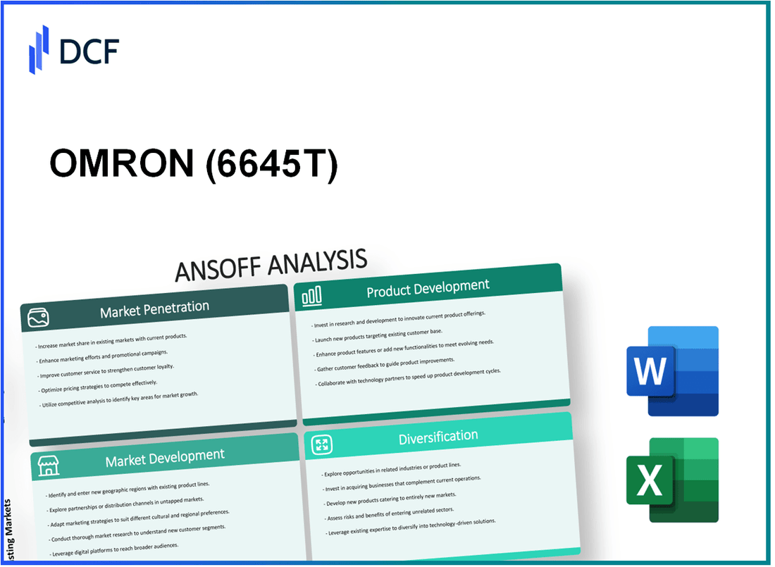 OMRON Corporation (6645.T): Ansoff Matrix