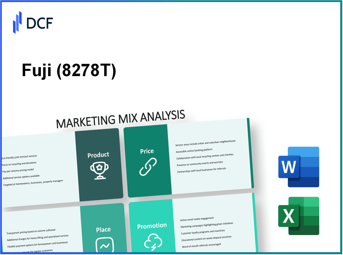 Fuji Co., Ltd. (8278.T): Marketing Mix Analysis
