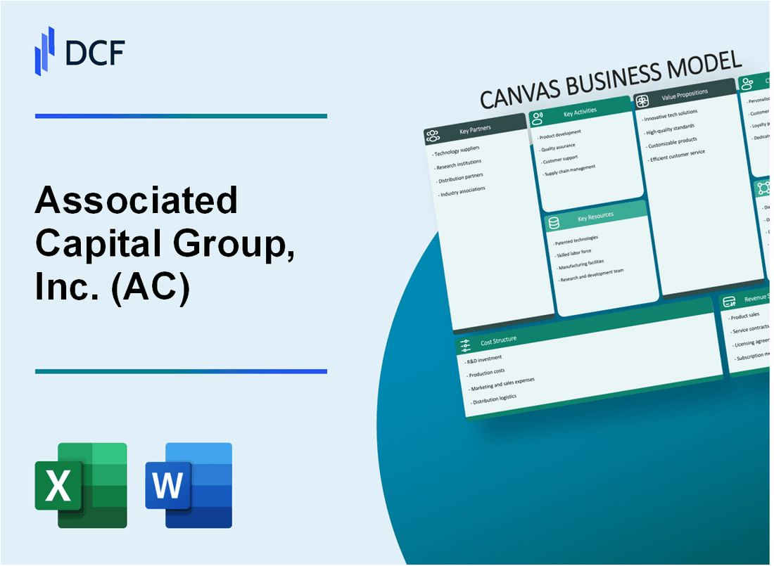 Associated Capital Group, Inc. (AC) Business Model Canvas