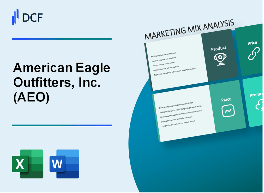 American Eagle Outfitters, Inc. (AEO) Marketing Mix