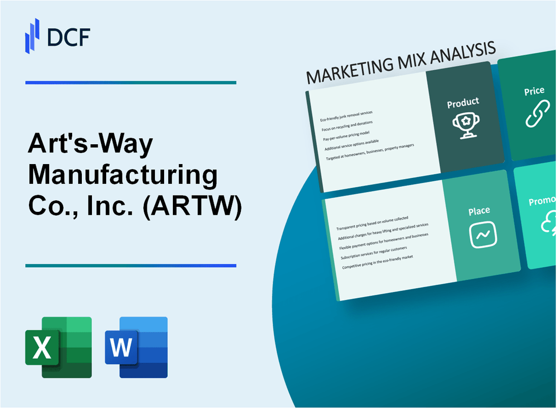 Art's-Way Manufacturing Co., Inc. (ARTW) Marketing Mix