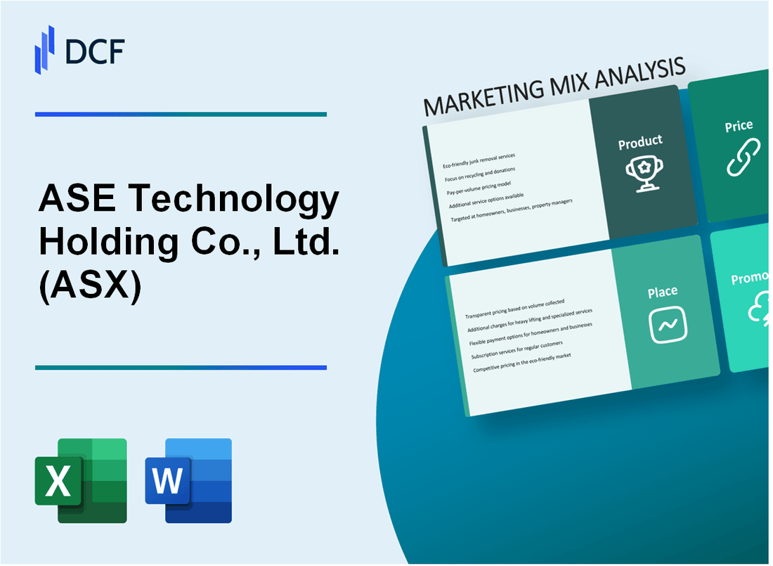 ASE Technology Holding Co., Ltd. (ASX) Marketing Mix