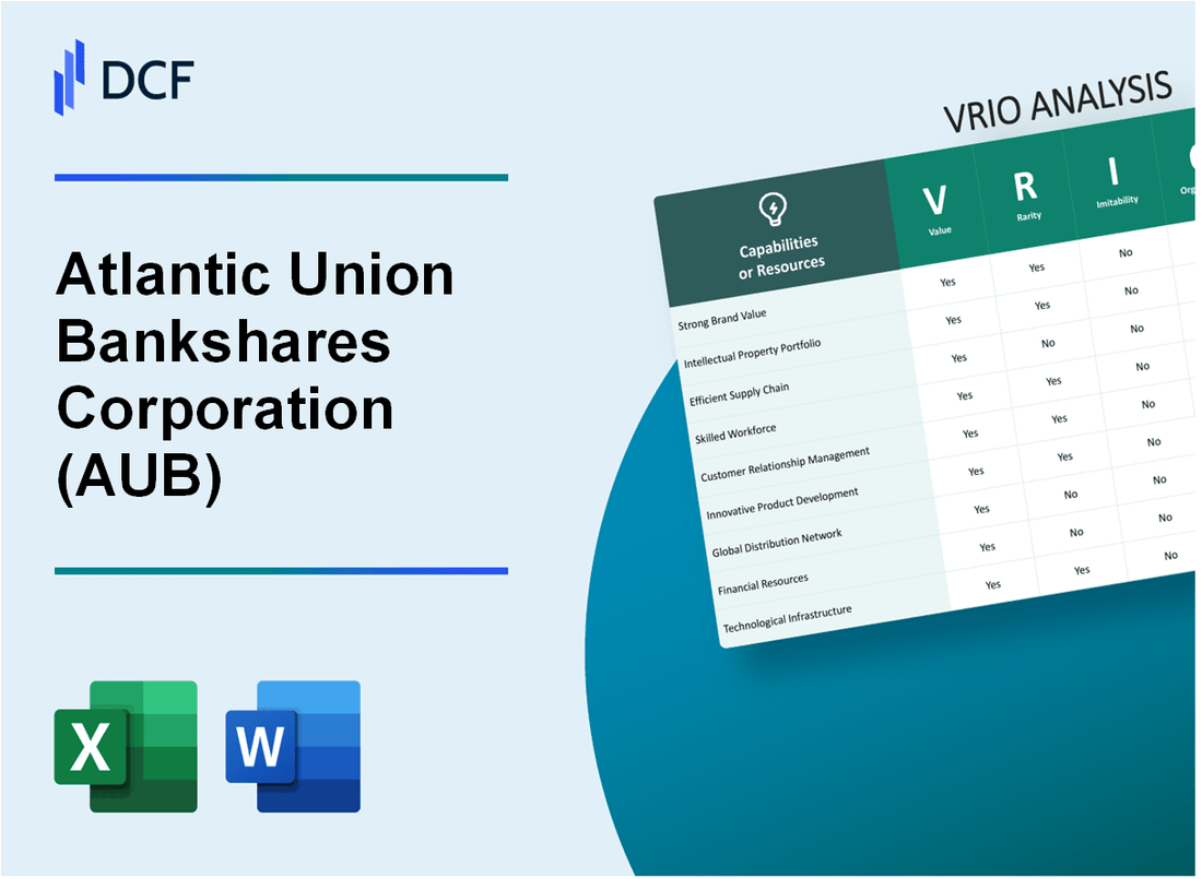 Atlantic Union Bankshares Corporation (AUB) VRIO Analysis
