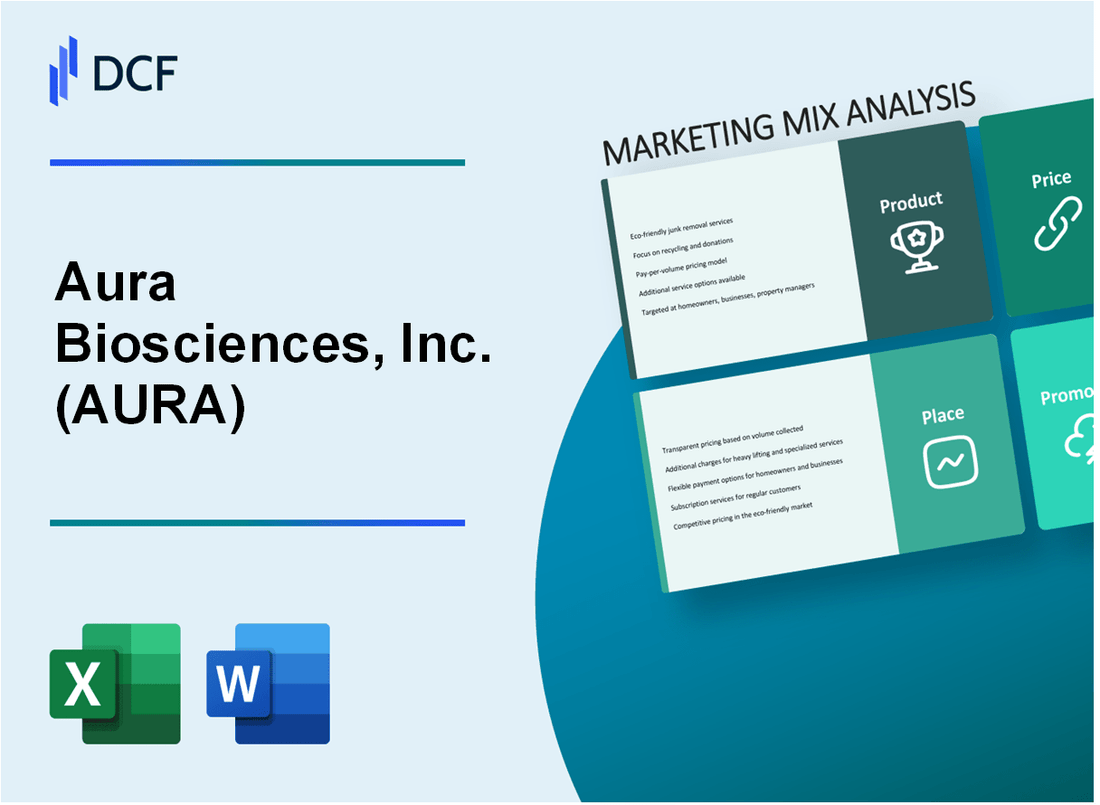 Aura Biosciences, Inc. (AURA) Marketing Mix