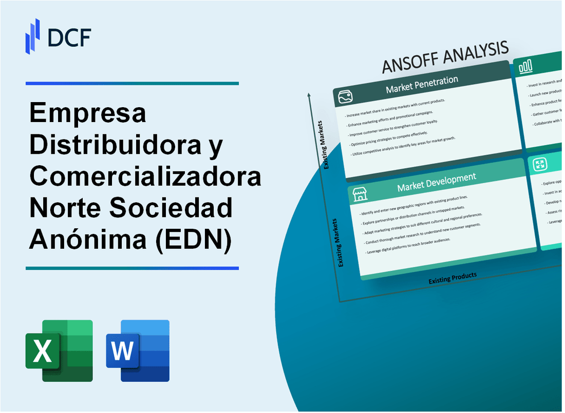 Empresa Distribuidora y Comercializadora Norte Sociedad Anónima (EDN) ANSOFF Matrix