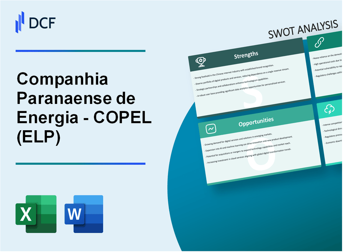 Companhia Paranaense de Energia - COPEL (ELP) SWOT Analysis