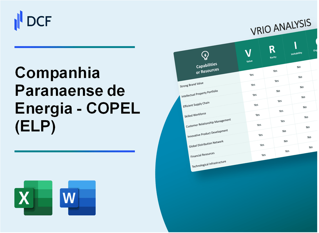 Companhia Paranaense de Energia - COPEL (ELP) VRIO Analysis