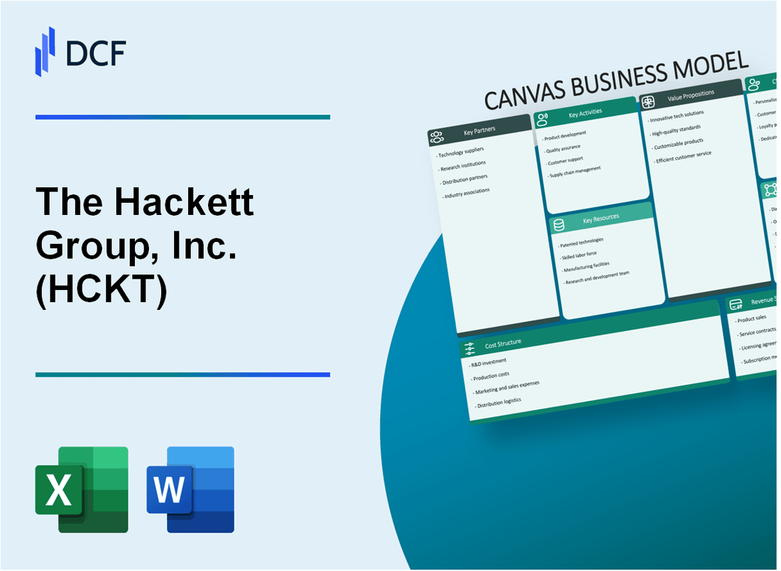 The Hackett Group, Inc. (HCKT) Business Model Canvas