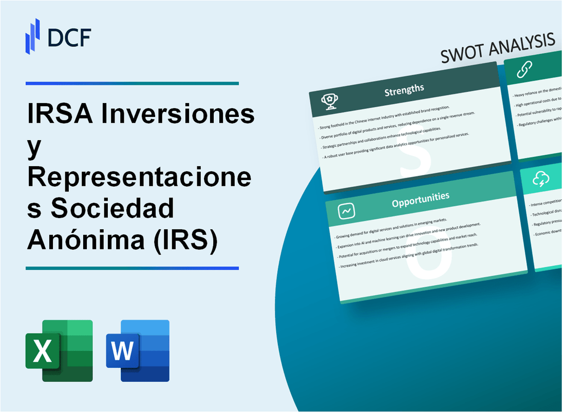 IRSA Inversiones y Representaciones Sociedad Anónima (IRS) SWOT Analysis
