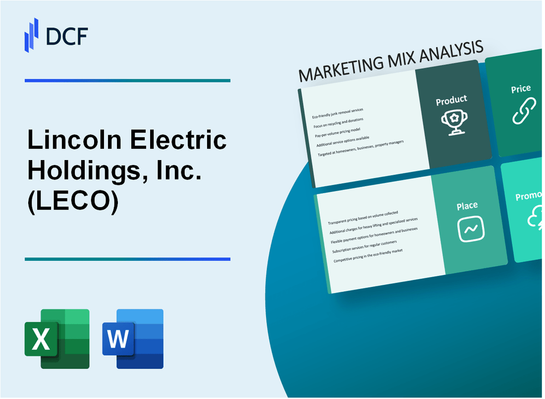 Lincoln Electric Holdings, Inc. (LECO) Marketing Mix