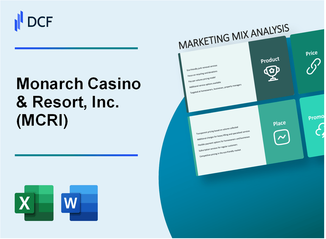 Monarch Casino & Resort, Inc. (MCRI) Marketing Mix