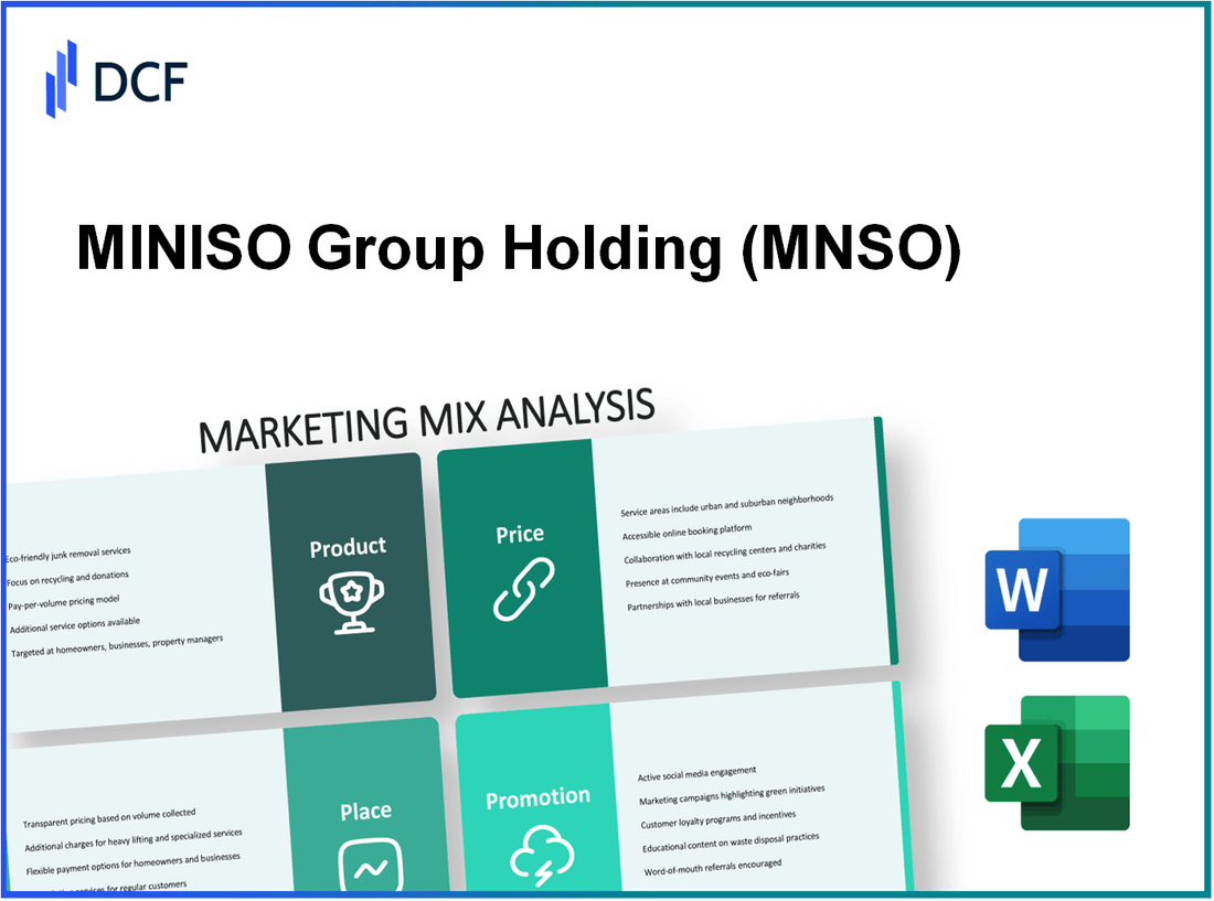 MINISO Group Holding Limited (MNSO): Marketing Mix Analysis