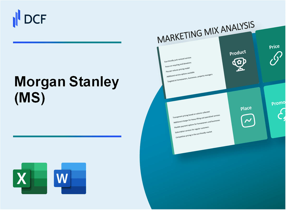 Morgan Stanley (MS) Marketing Mix