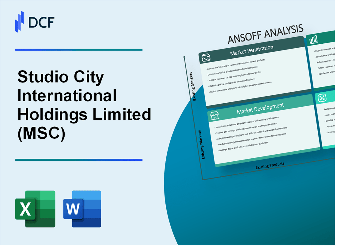 Studio City International Holdings Limited (MSC) ANSOFF Matrix