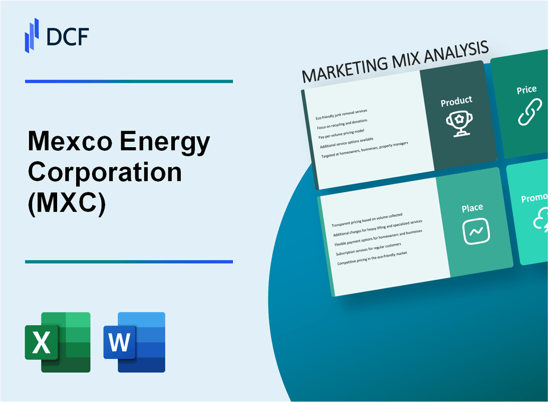 Mexco Energy Corporation (MXC) Marketing Mix