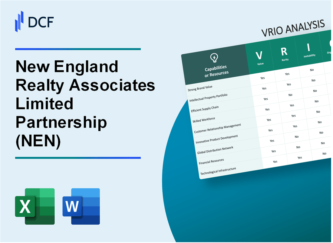 New England Realty Associates Limited Partnership (NEN) VRIO Analysis