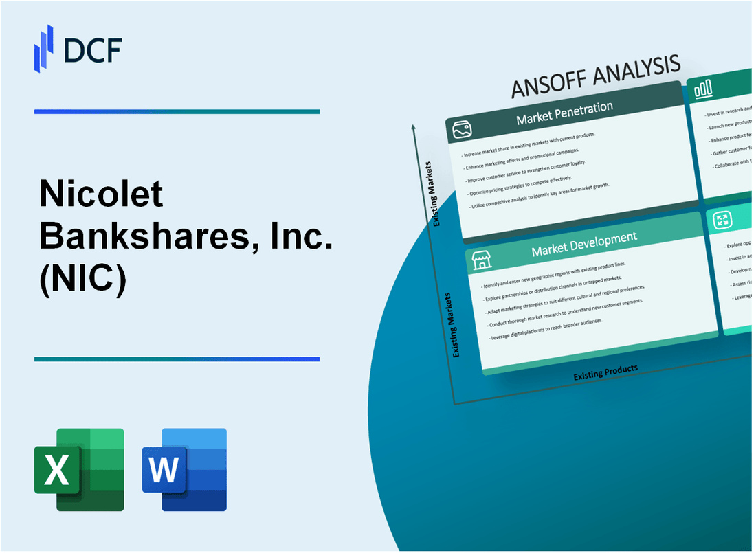 Nicolet Bankshares, Inc. (NIC) ANSOFF Matrix