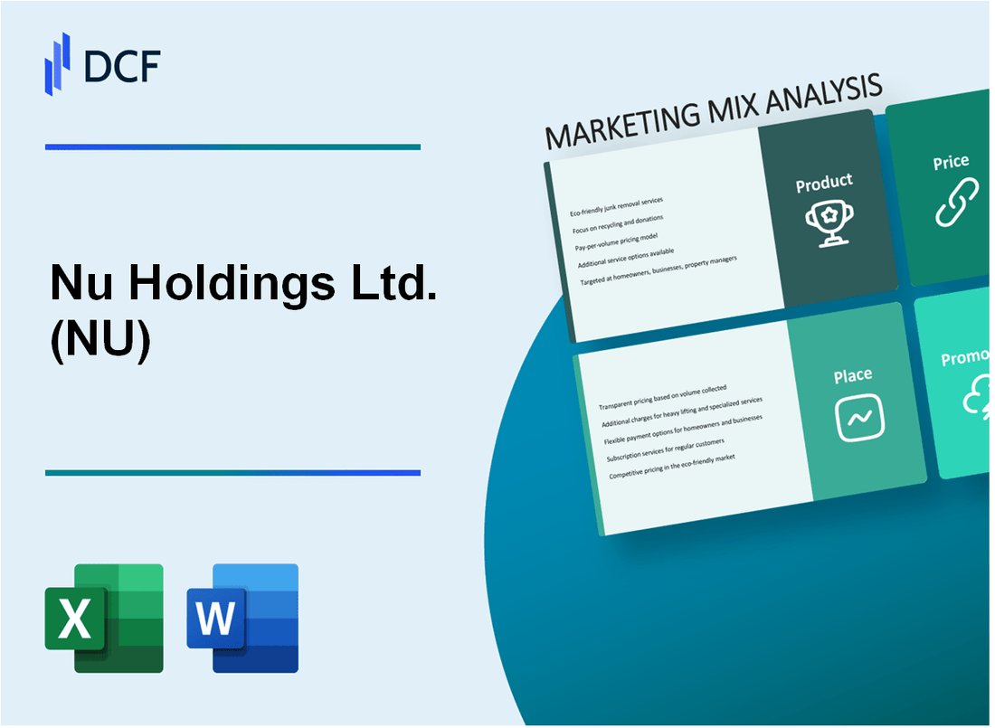 Nu Holdings Ltd. (NU) Marketing Mix
